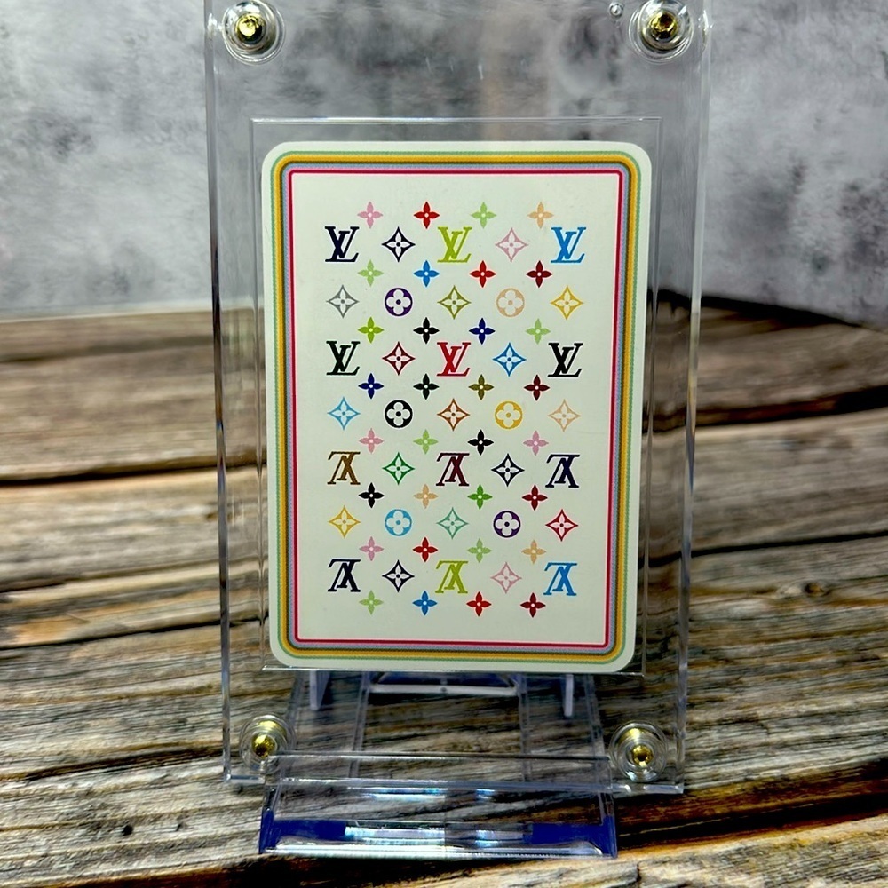 Louis Vuitton x Takashi Murakami S/S 2003 Playing Card Black Joker Ltd ETD​​​ - Picture 2 of 5
